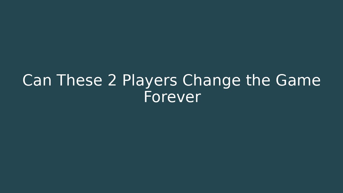 Can These 2 Players Change the Game Forever - Vintage E-Juice