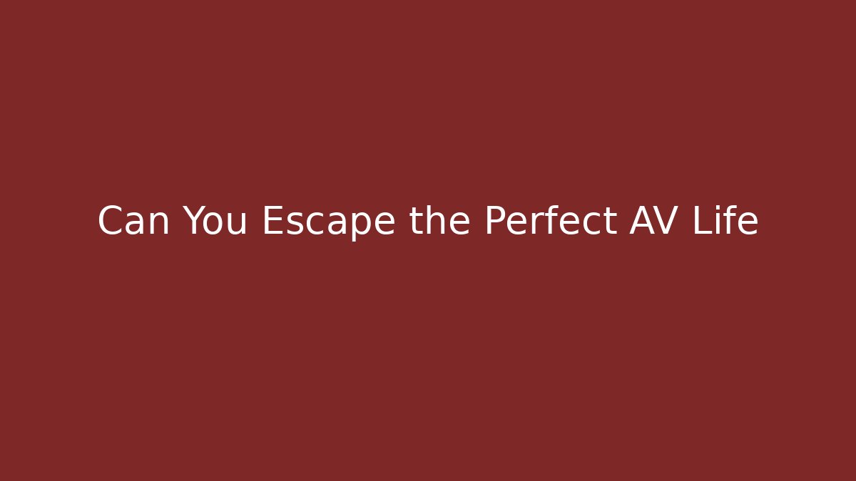 Can You Escape the Perfect AV Life - Vintage E-Juice