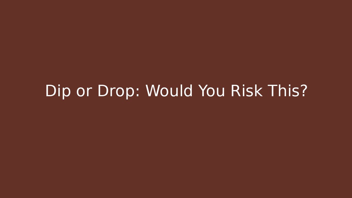 Dip or Drop: Would You Risk This? - Vintage E-Juice