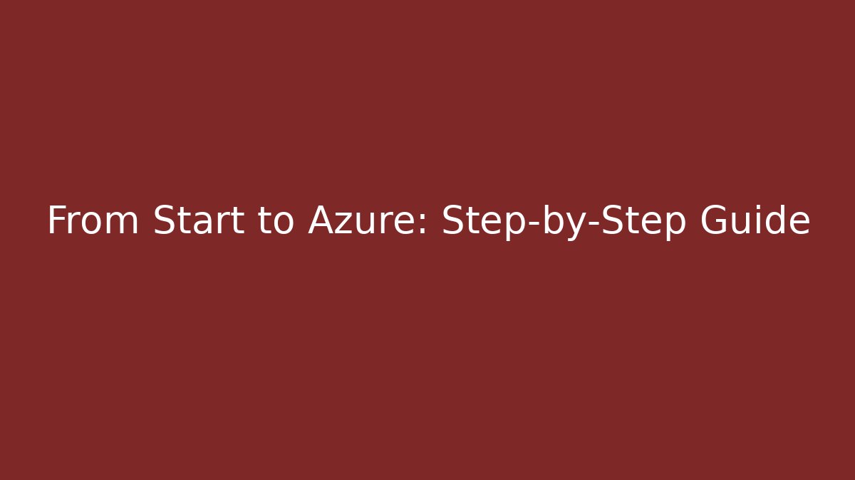From Start to Azure: Step-by-Step Guide - Vintage E-Juice