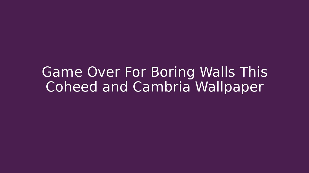Game Over For Boring Walls This Coheed and Cambria Wallpaper
