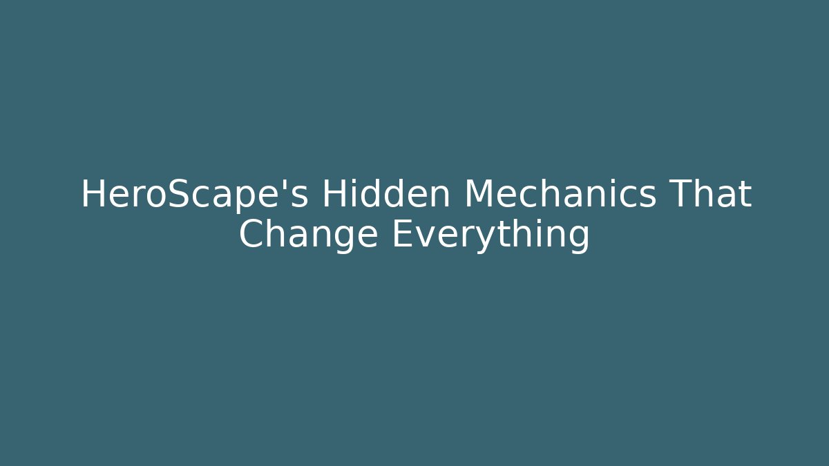 HeroScape's Hidden Mechanics That Change Everything - Vintage E-Juice