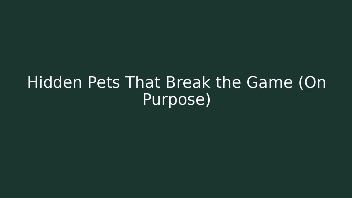 pets fantasy life