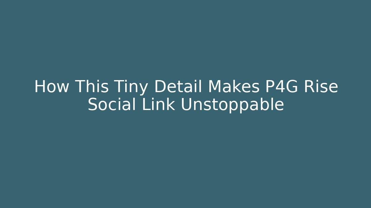 How This Tiny Detail Makes P4G Rise Social Link Unstoppable