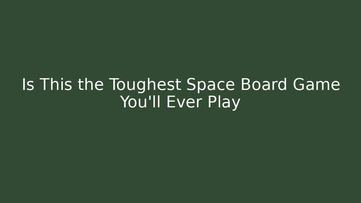 core space board game