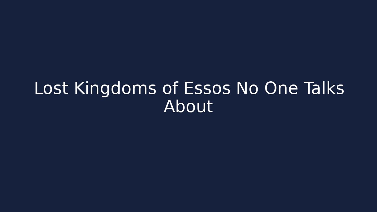 Lost Kingdoms of Essos No One Talks About