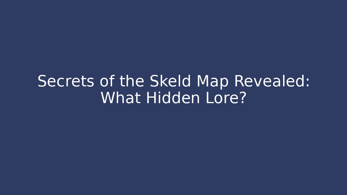 Secrets of the Skeld Map Revealed: What Hidden Lore?