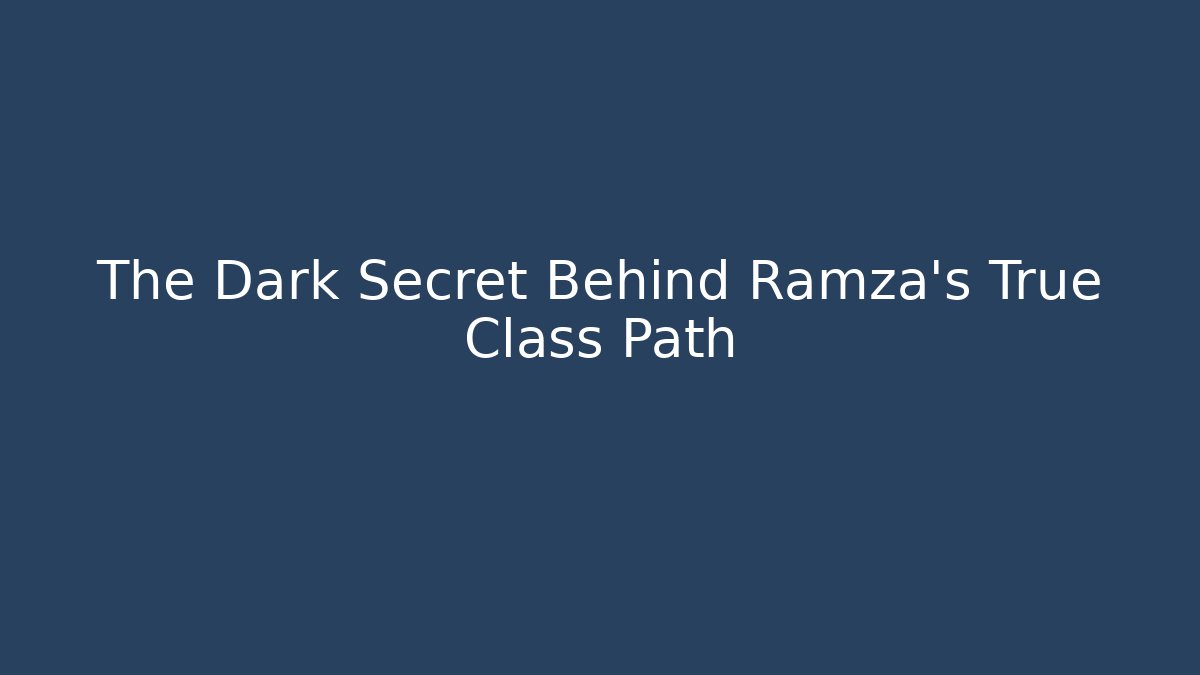 The Dark Secret Behind Ramza's True Class Path - Vintage E-Juice