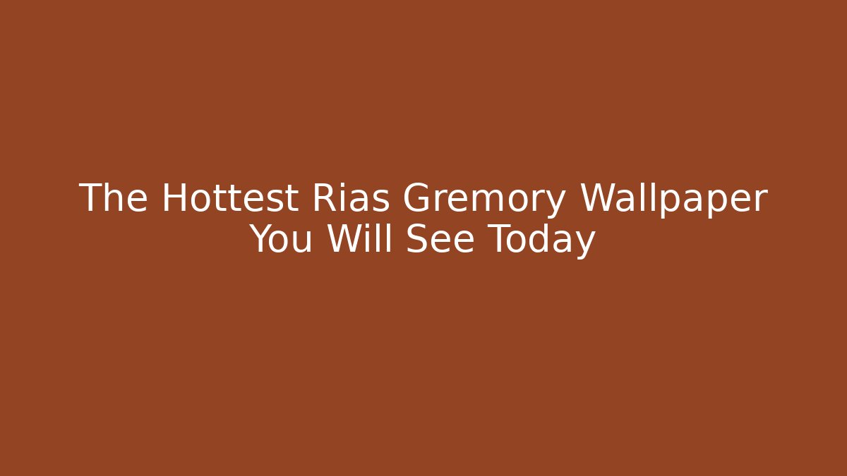 The Hottest Rias Gremory Wallpaper You Will See Today