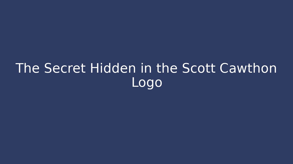 The Secret Hidden in the Scott Cawthon Logo