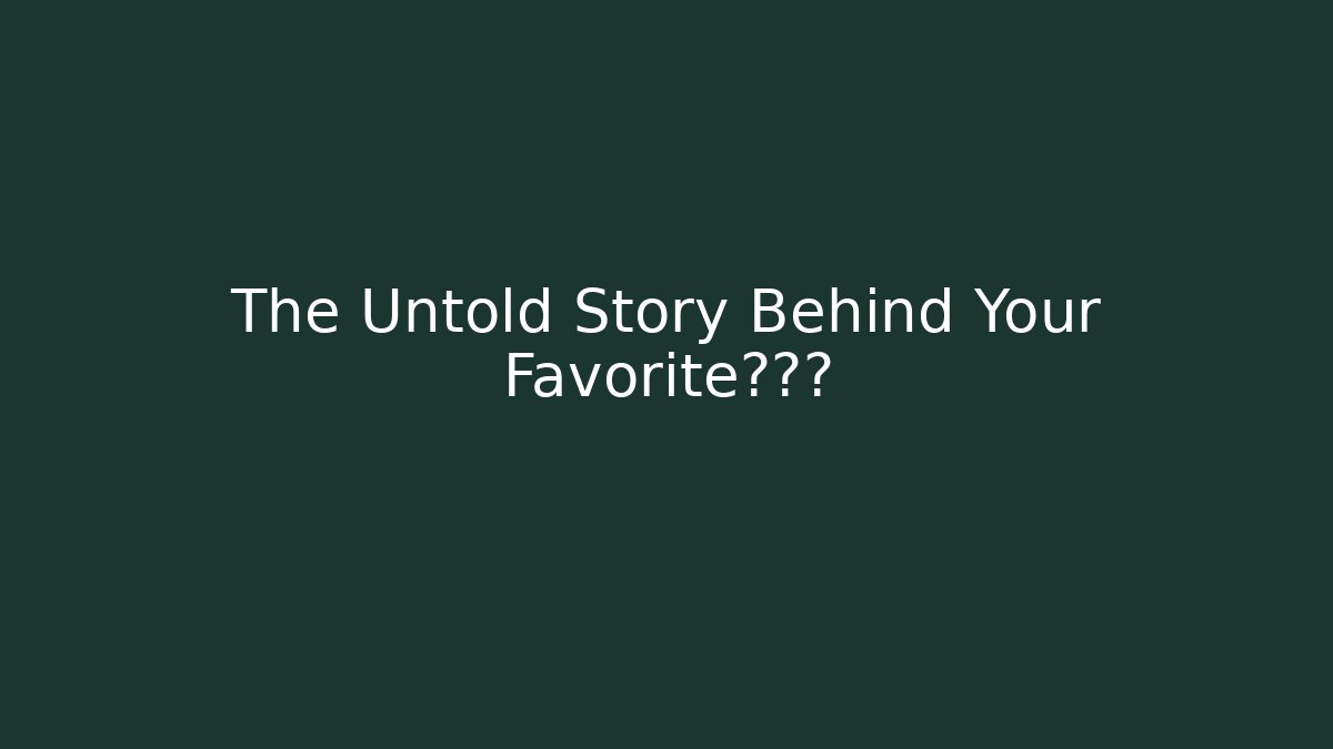 The Untold Story Behind Your Favorite赛马娘