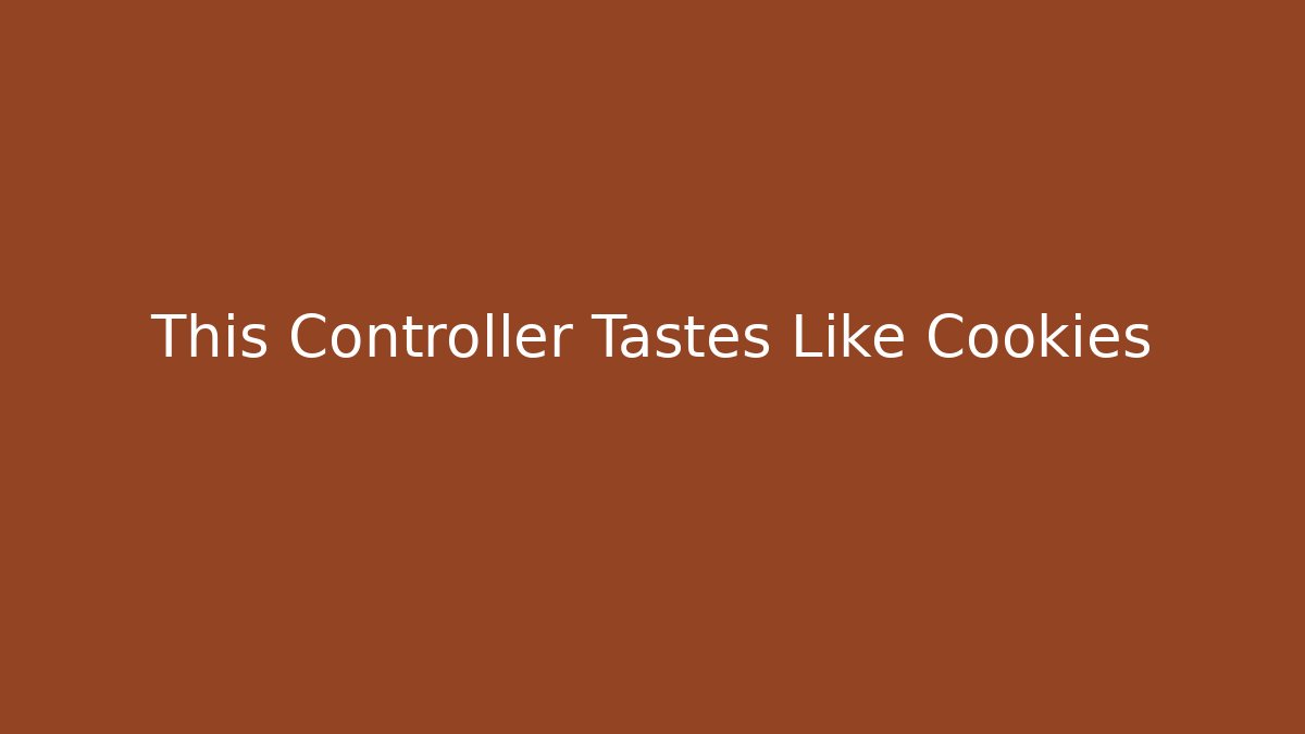 This Controller Tastes Like Cookies - Vintage E-Juice