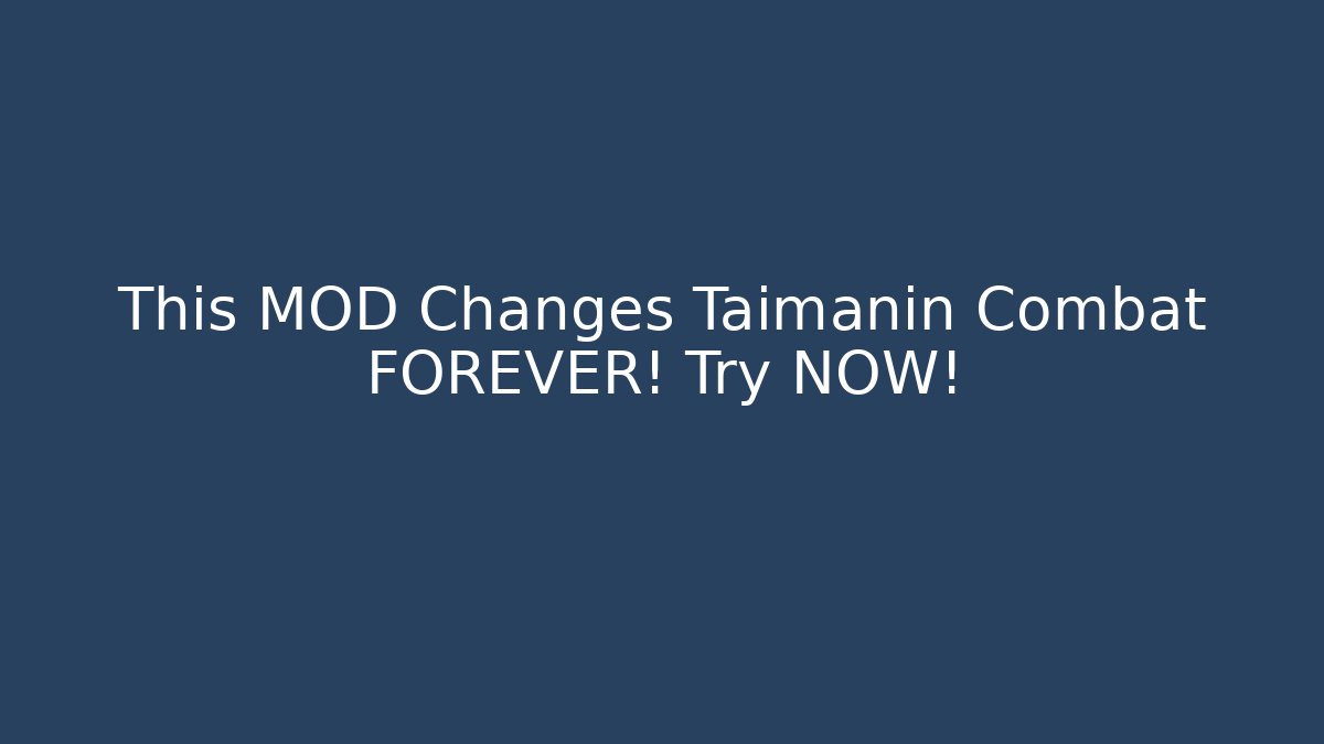 This MOD Changes Taimanin Combat FOREVER! Try NOW! - Vintage E-Juice