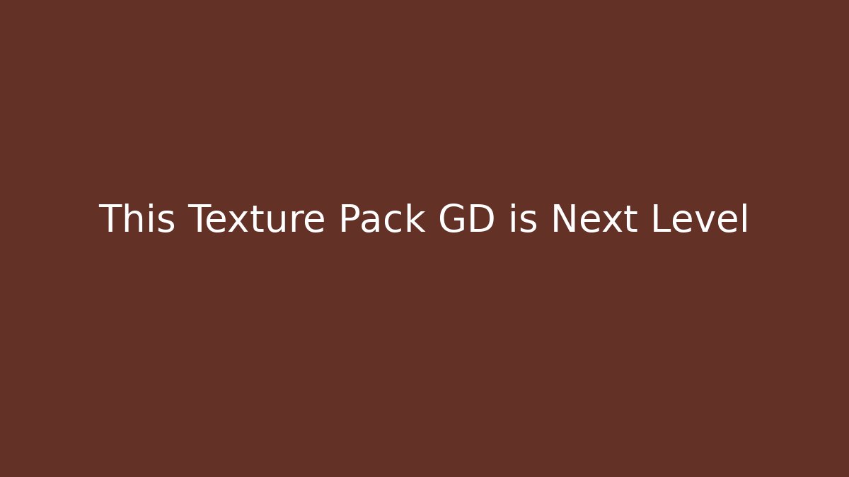This Texture Pack GD is Next Level - Vintage E-Juice
