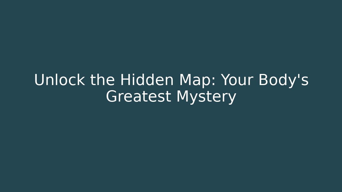 Unlock the Hidden Map: Your Body's Greatest Mystery - Vintage E-Juice