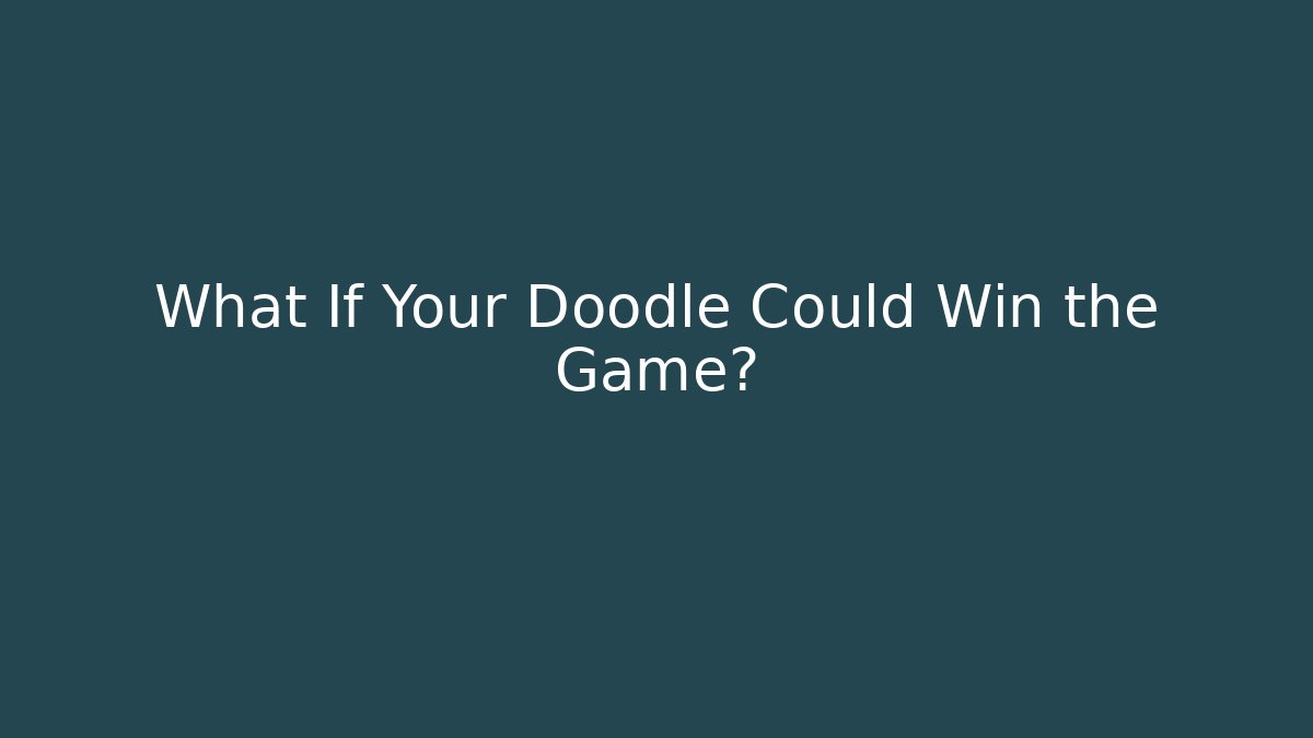 What If Your Doodle Could Win the Game? - Vintage E-Juice