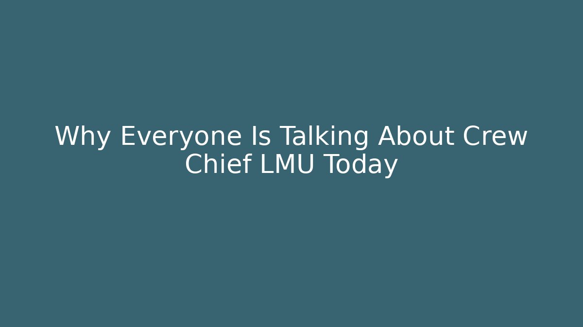 Why Everyone Is Talking About Crew Chief LMU Today - Vintage E-Juice