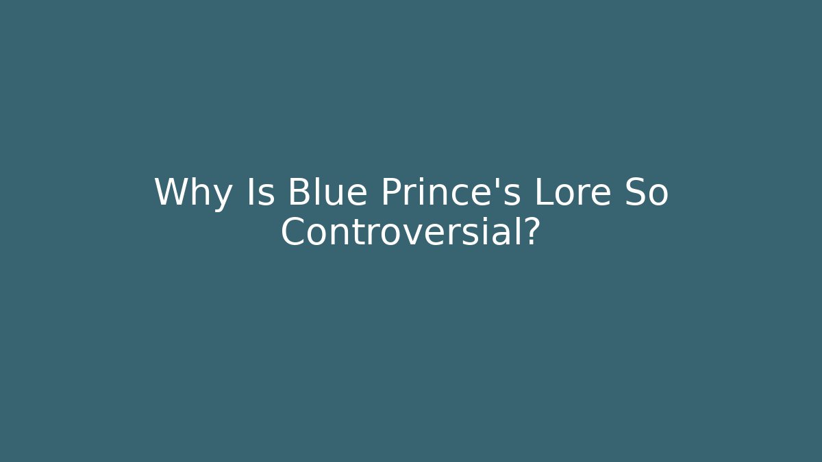 Why Is Blue Prince's Lore So Controversial? - Vintage E-Juice