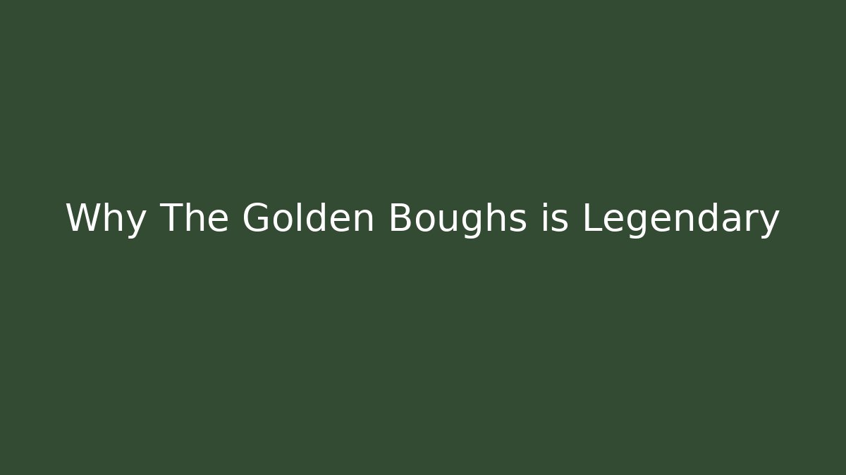 Why The Golden Boughs is Legendary - Vintage E-Juice