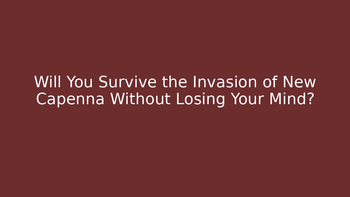 Will You Survive the Invasion of New Capenna Without Losing Your Mind?